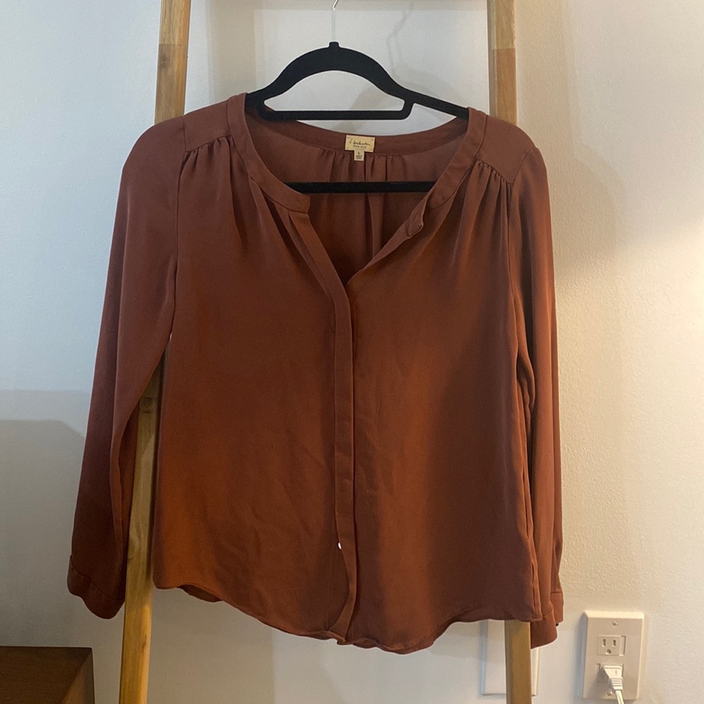 Aritzia Silk Top